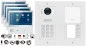 Preview: 4 Familienhaus Ip Lan Videotürsprechanlage Keypad&RFID Zutritsskontrolle